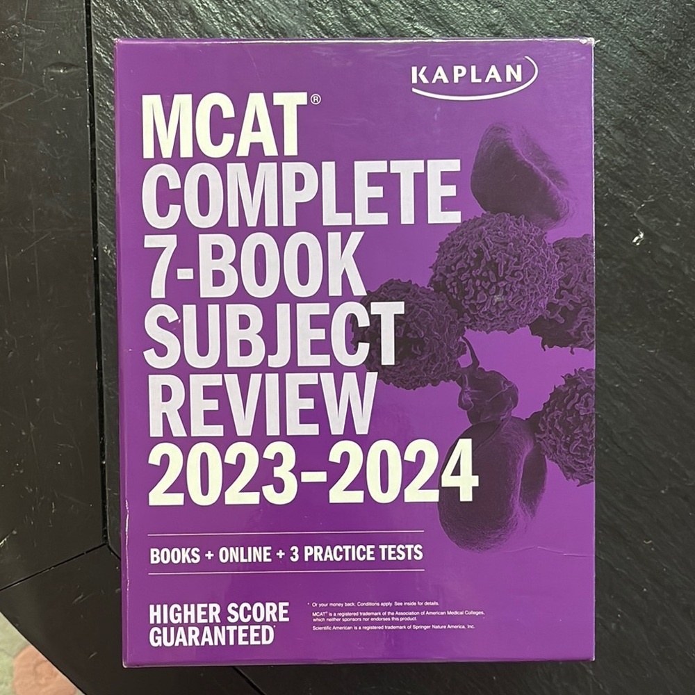 Kaplan MCAT Complete 7-Book Subject Review 2023-2024